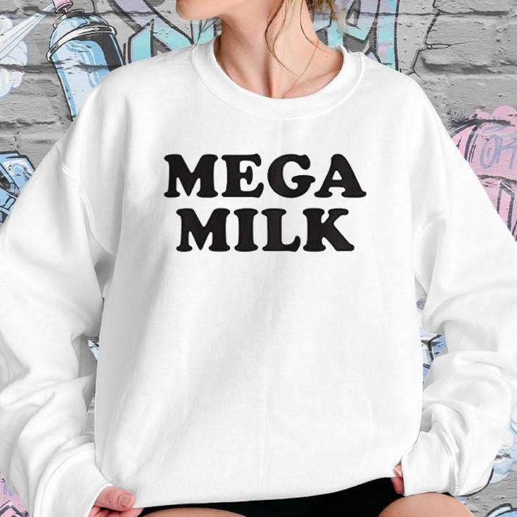 Mega Milk Oppai Anime Raglan Sweatshirt Gifts for Her