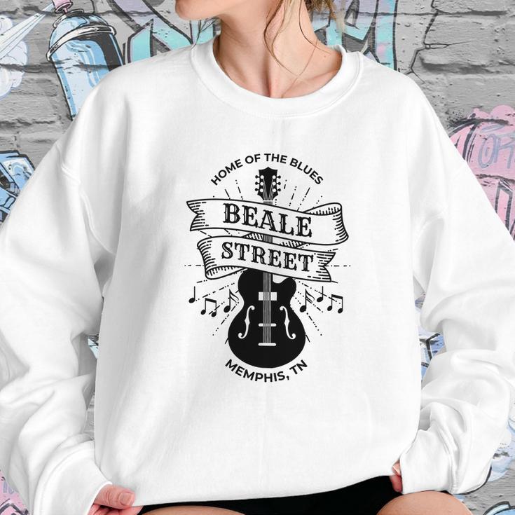 Memphis Beale Street Tn Blues Music Gift Sweatshirt Gifts for Her