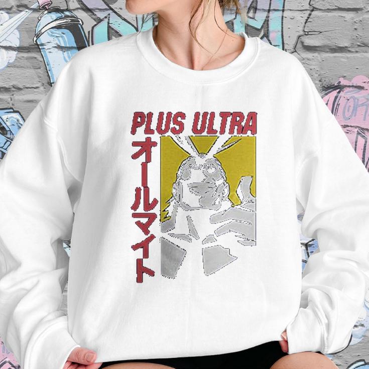 Mha My Hero Academia All Might Plus Ultra Sweatshirt Gifts for Her