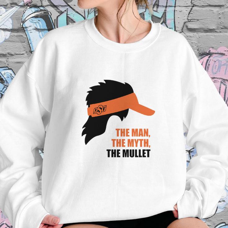 Mike Gundy The Man The Myth The Mullet Sweatshirt Gifts for Her