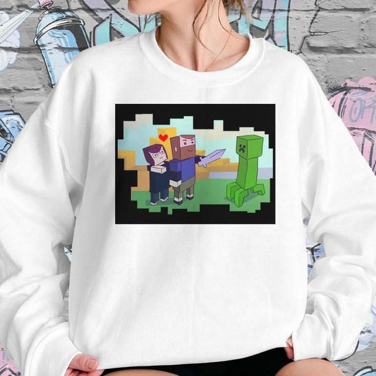 Minecraft Love T-Shirt Sweatshirt Gifts for Her