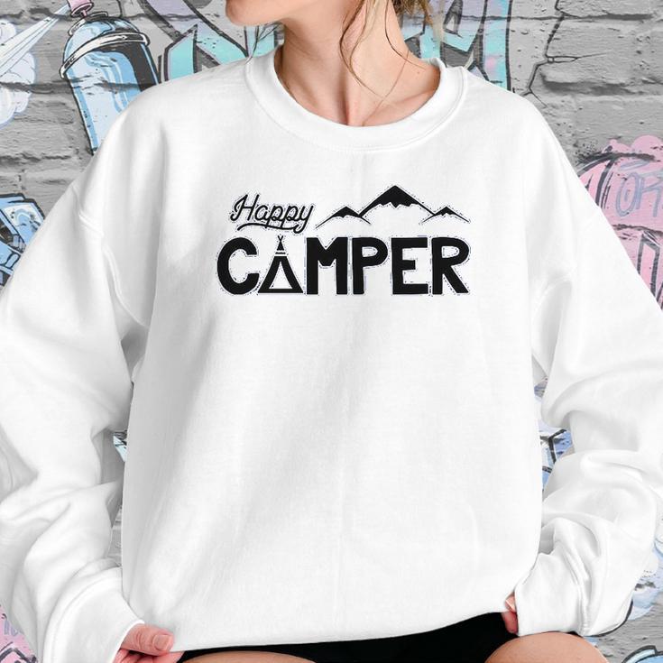 Mirage Pet Products Happy Camper Screen Print Dog Sweatshirt Gifts for Her