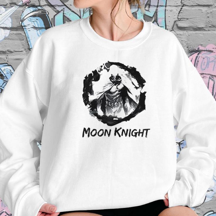 Moon Knight Black And White Sweatshirt Gifts for Her