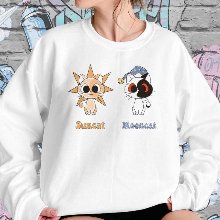 Moondrop And Sundrop As Fnaf Security Breach Cats Sweatshirt Gifts for Her