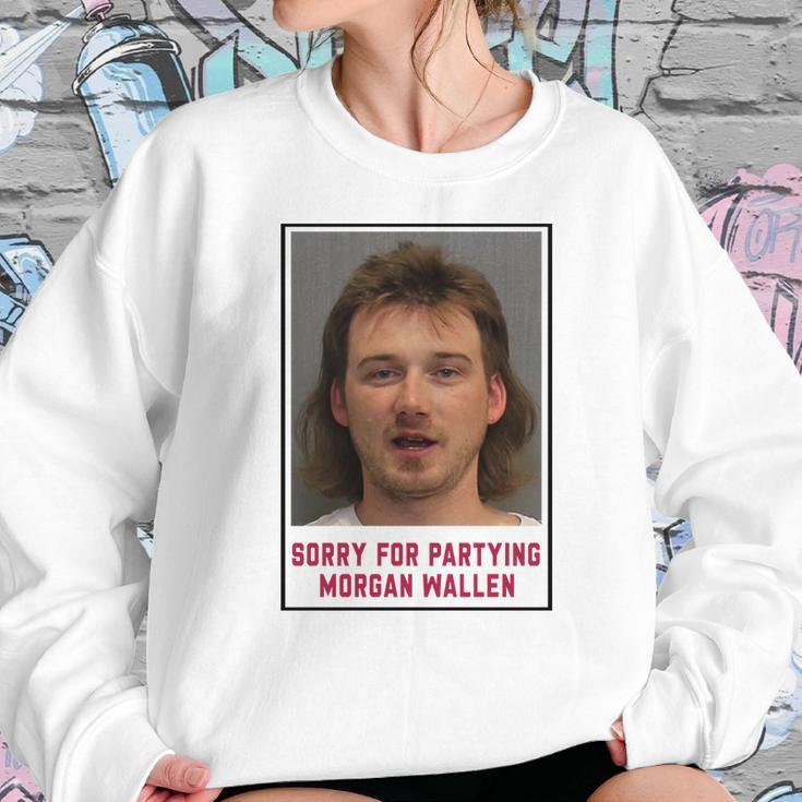 Morgan Wallen Sorry For Partying Sweatshirt Gifts for Her