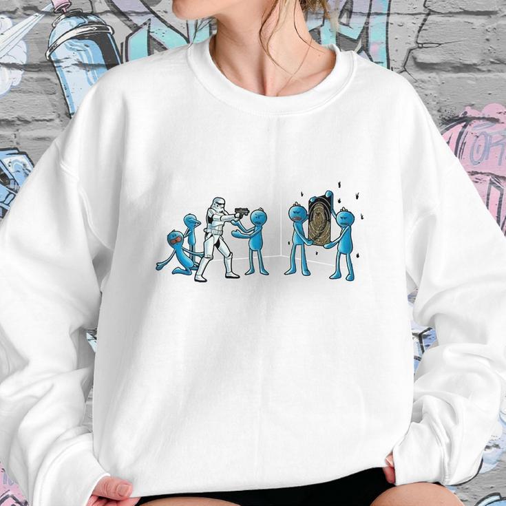 Mr Meeseeks And Stormtrooper Star War Shirt Sweatshirt Gifts for Her