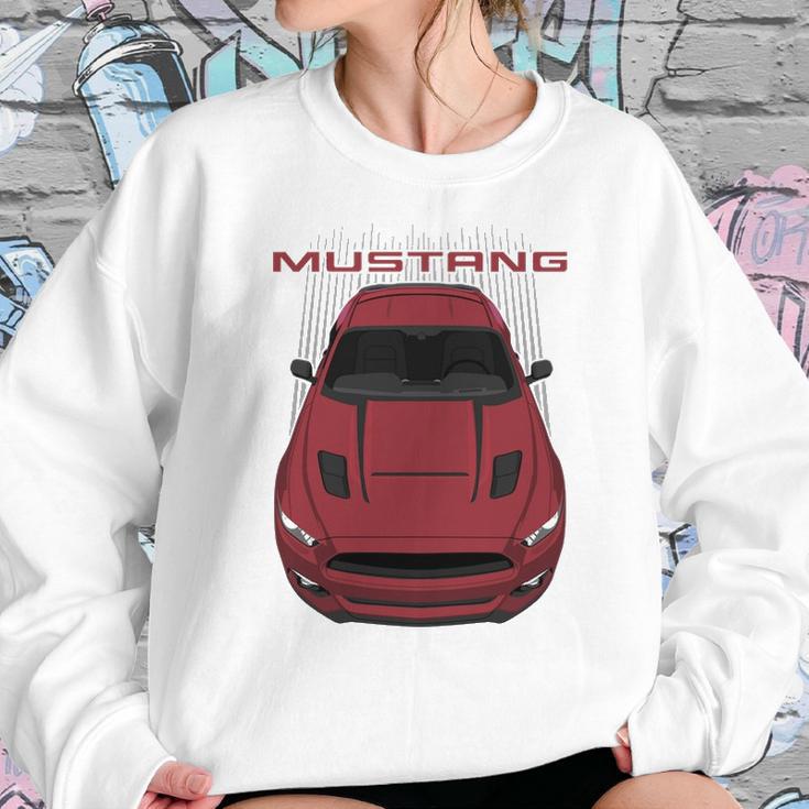 Mustang Gt Cs 2016 2017 Ruby Red Sweatshirt Gifts for Her