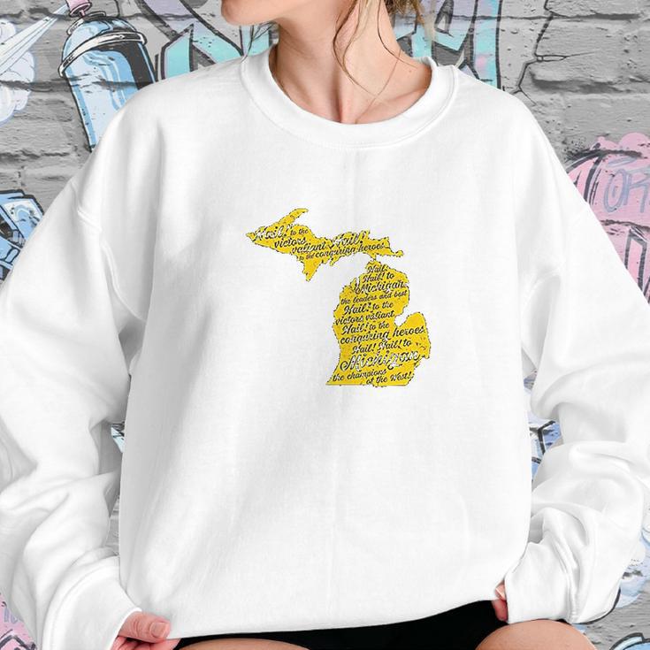 Ncaa Fight Song Team Color Sweatshirt Gifts for Her