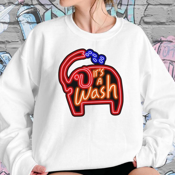 Neon Its A Wash Logo From Steven UniverseShirt S1116 Sweatshirt Gifts for Her