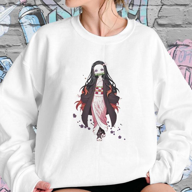 Nezuko Kamado Demon Slayer Sweatshirt Gifts for Her