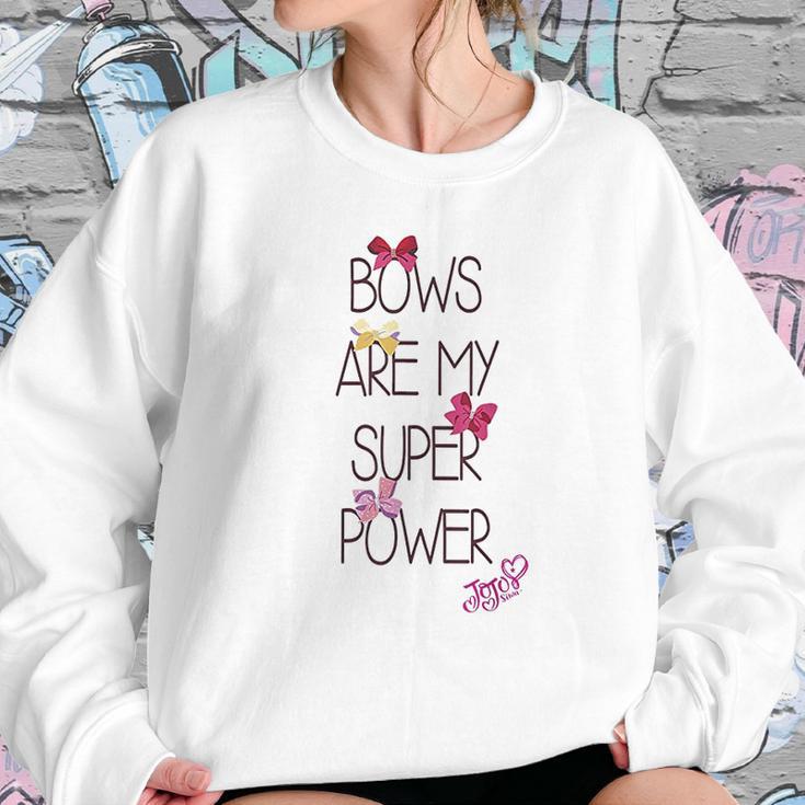 Nickelodeon Jojo Siwa Bows Are My Super Power Sweatshirt Gifts for Her