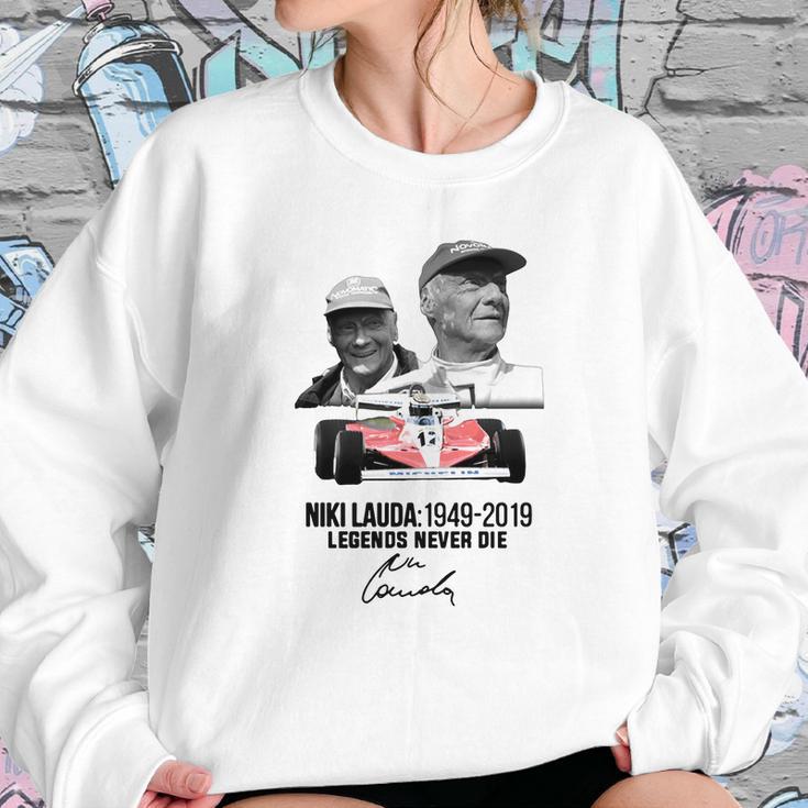 Niki Lauda 1949 2019 Legends Never Die Shirt Sweatshirt Gifts for Her