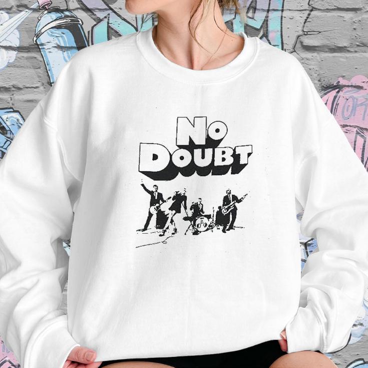 No Doubt Clockwork Live Heather Grey Sweatshirt Gifts for Her