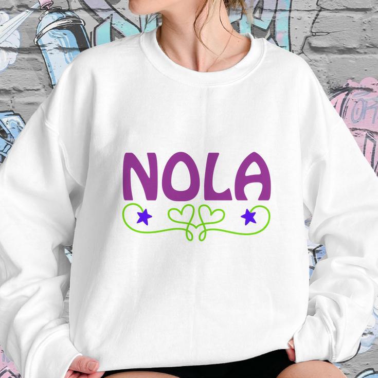 Nola Black Sweatshirt Gifts for Her