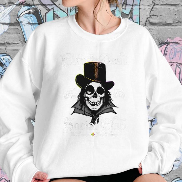 Original New Orleans Voodoo Doctor Goth Skull Halloween Shirt Sweatshirt Gifts for Her