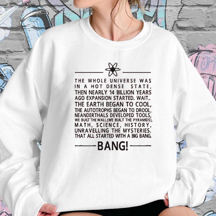 Theory Theme Song Bazinga Sheldon Cooper Leonard Scienc Sweatshirt Gifts for Her