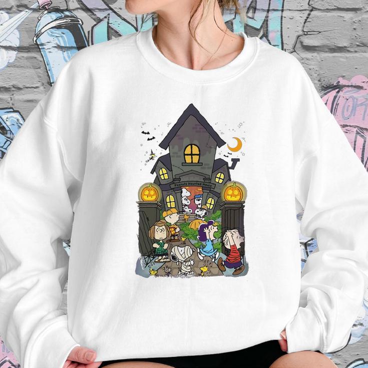 Peanuts - At Halloween Night Sweatshirt Gifts for Her