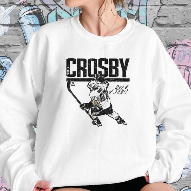 Pittsburgh Hockey Mens Apparel Sidney Crosby Hyper Sweatshirt Gifts for Her