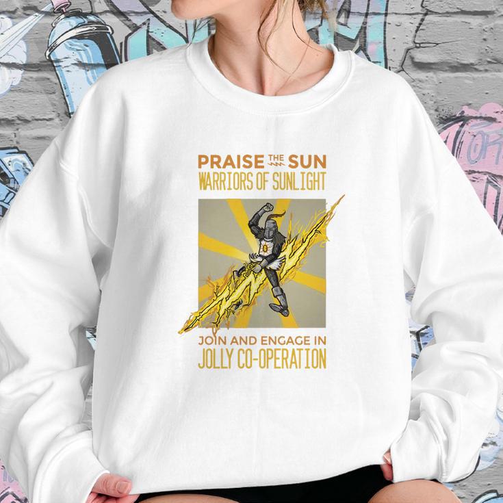 Praise The Sun Warriors Of Sunlight Sweatshirt Gifts for Her