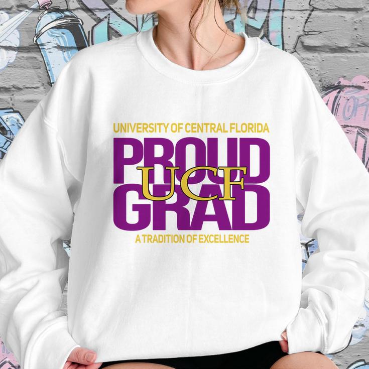 Proud Grad University Of Central Florida Graduation Excellence Sweatshirt Gifts for Her