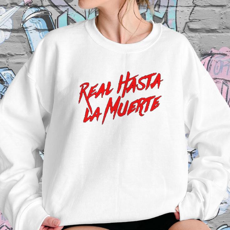 Puppylol Printed With Anuel Aa Real Hasta La Muerte Men Sweatshirt Gifts for Her