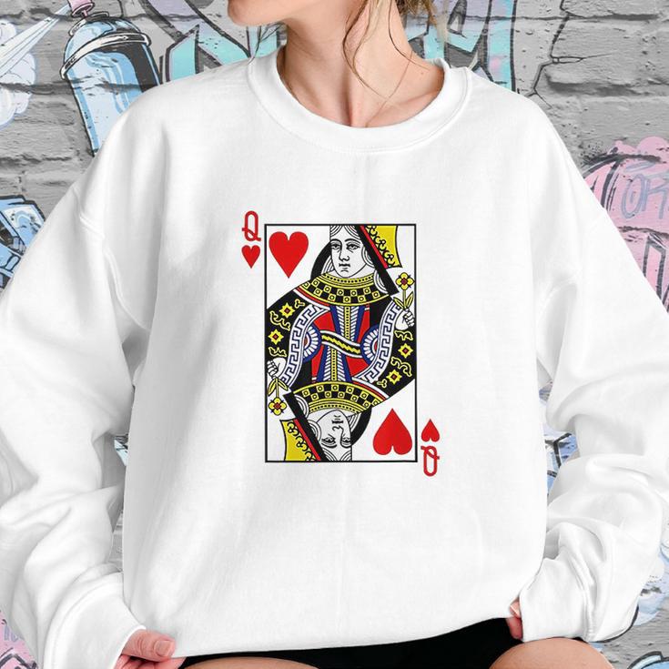 Queen Of Hearts Sweatshirt Gifts for Her