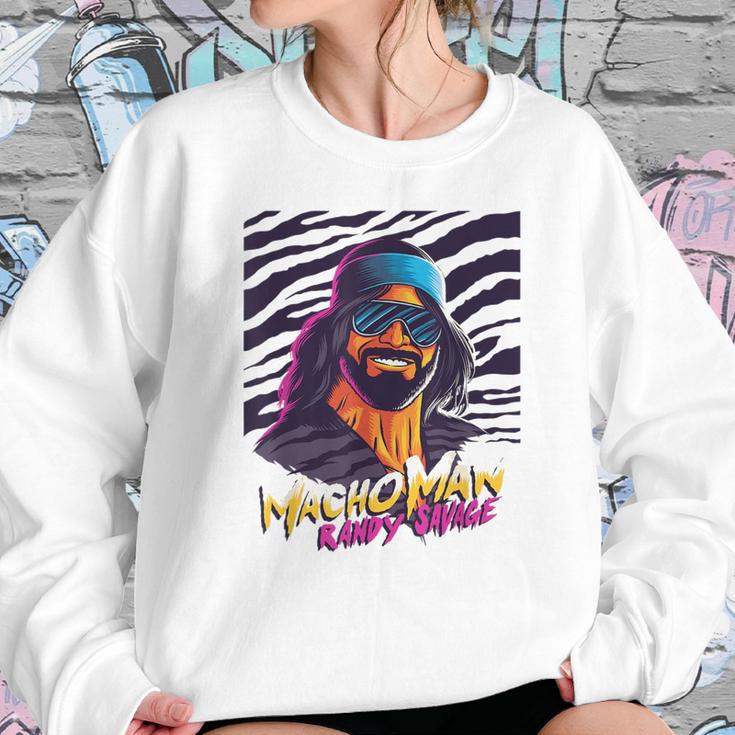 Randy Macho Man Savage Zebra Pattern Sweatshirt Gifts for Her