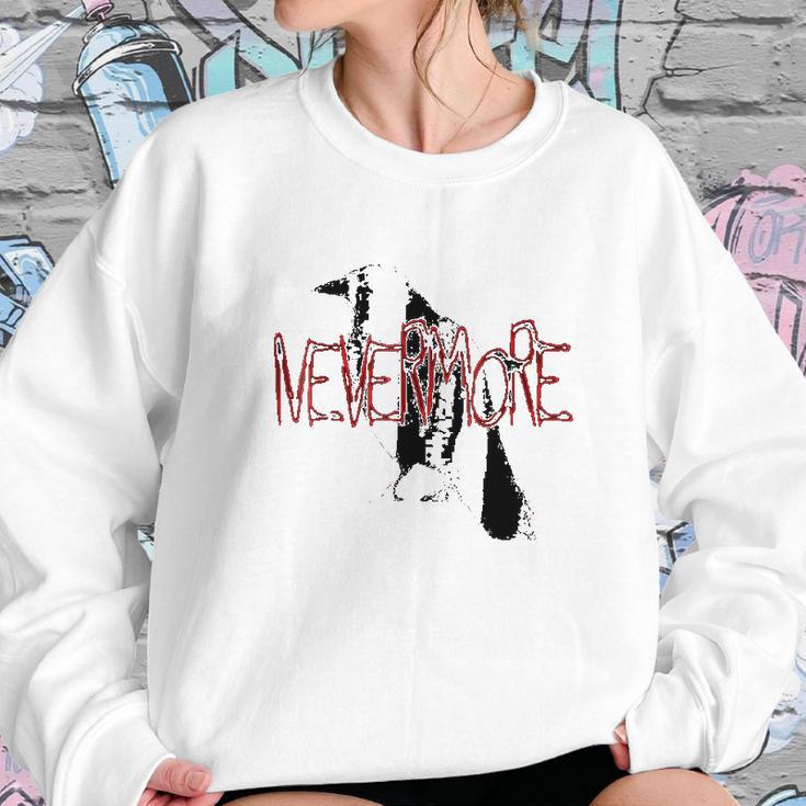 The Raven Nevermore Edgar Allan Poe Sweatshirt Gifts for Her