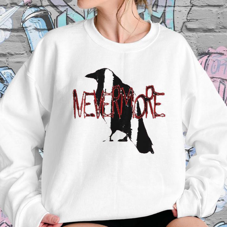 The Raven Nevermore Edgar Allan Poe Sweatshirt Gifts for Her