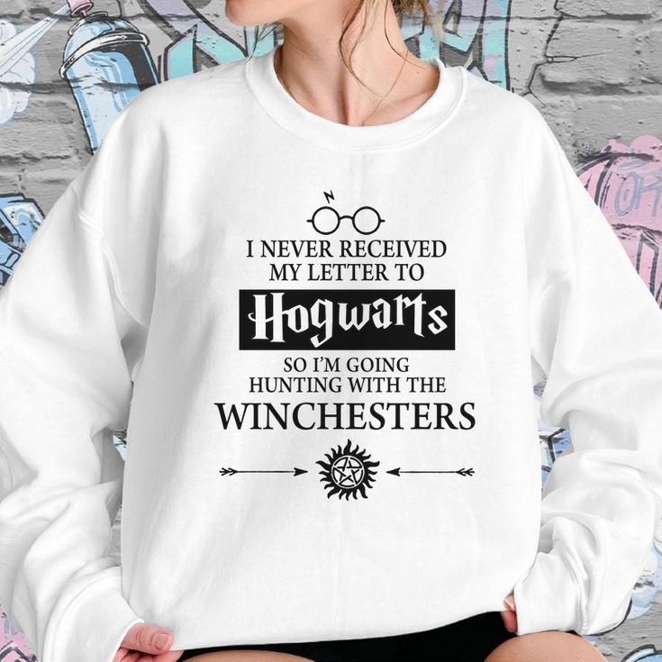 I Never Received My Letter To Hogwarts So I’M Going Hunting With The Winchesters Sweatshirt Gifts for Her