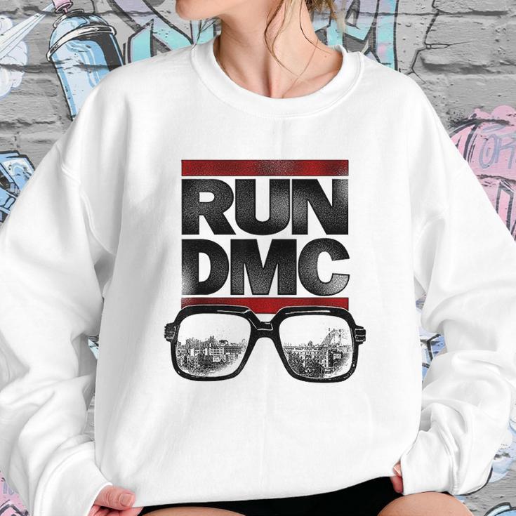 Run Dmc Official Nyc Glasses Sweatshirt Gifts for Her