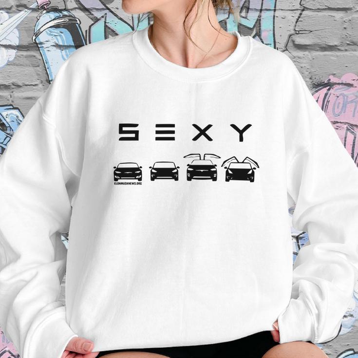 S3xy Tesla Sweatshirt Gifts for Her