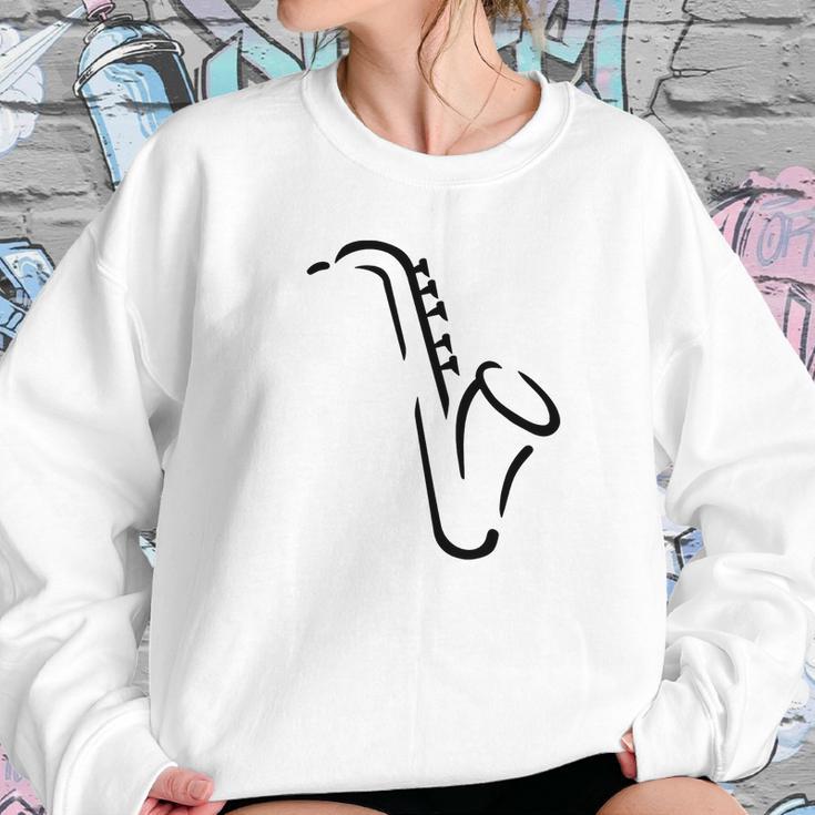 Saxophone T-Shirts - Mens T-Shirt Sweatshirt Gifts for Her