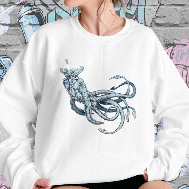 Sea Emperor Transparent Subnautica Underwater Fish Sweatshirt Gifts for Her