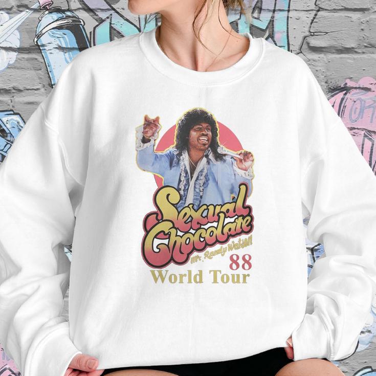 Sexual Chocolate Mr Randy Watson World Sweatshirt Gifts for Her