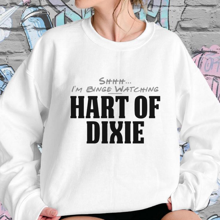 Shhh Ix27m Binge Watching Hart Of Dixie Dog Tags Sweatshirt Gifts for Her