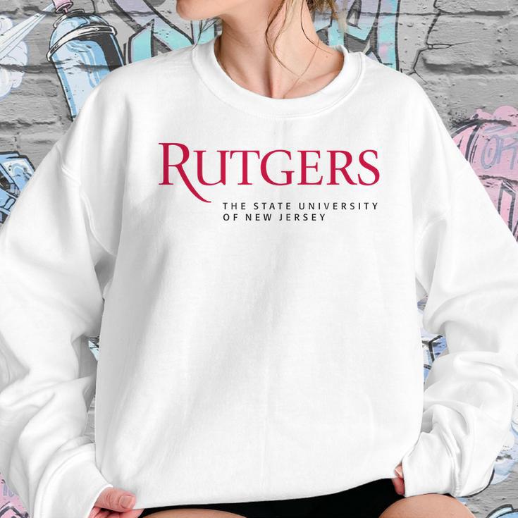 Simple Logo Rutgers University 2020 Sweatshirt Gifts for Her