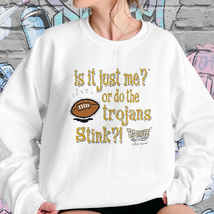 Smack Apparel Nd Fighting Irish Fans Is It Just Me Sweatshirt Gifts for Her