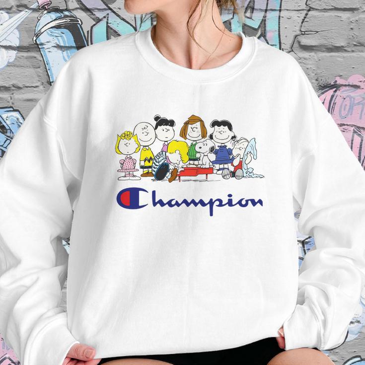 Snoopy And Friends Champion Peanuts Sweatshirt Gifts for Her