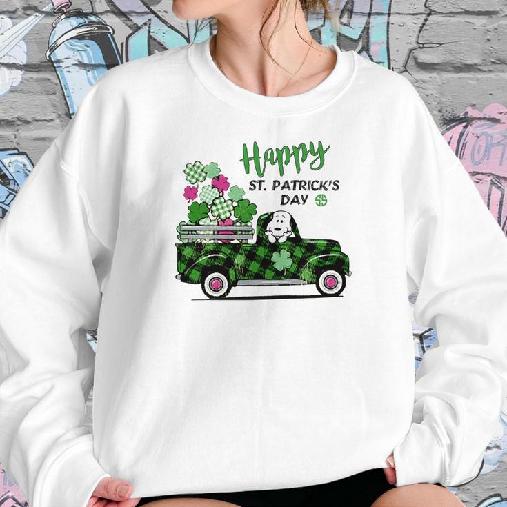 Snoopy Happy St Patricks Day Sweatshirt Gifts for Her