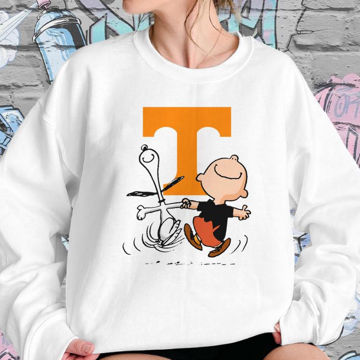 Snoopy Tennessee Volunteers Fans Sweatshirt Gifts for Her