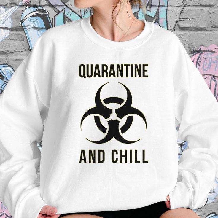 Social Distancing And Chill Sweatshirt Gifts for Her