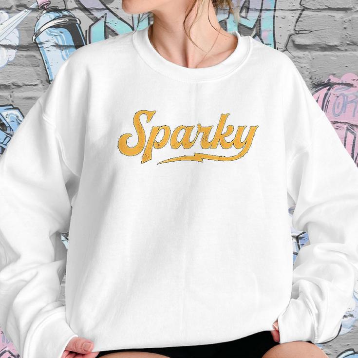 Sparky Electrician Funny Sweatshirt Gifts for Her