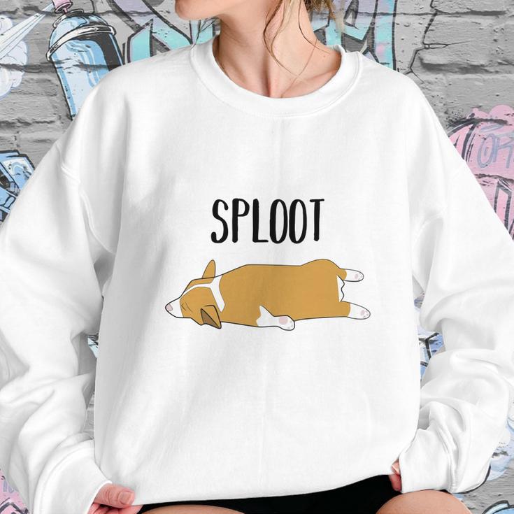 Sploot Corgi Tee Sweatshirt Gifts for Her