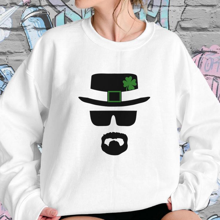 St Patricks Day Heisenberg Inspired Irish Men Sweatshirt Gifts for Her