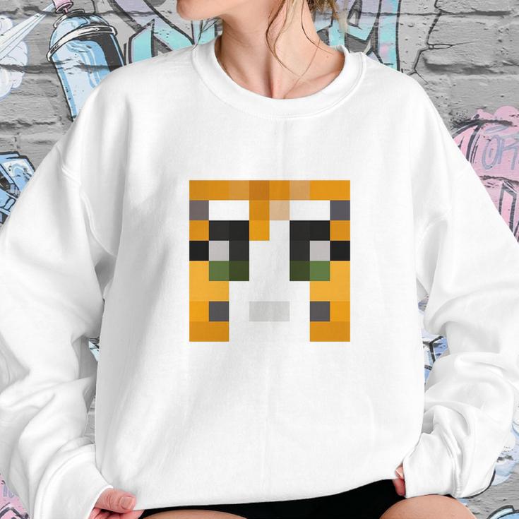 Stampy Minecraft Skin Sweatshirt Gifts for Her