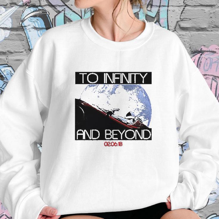 Starman To Infinity And Beyond Deluxe Sweatshirt Gifts for Her