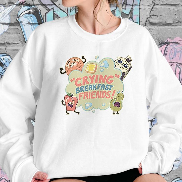 Steven Universe Crying Breakfast Friends Cartoon Network Sweatshirt Gifts for Her