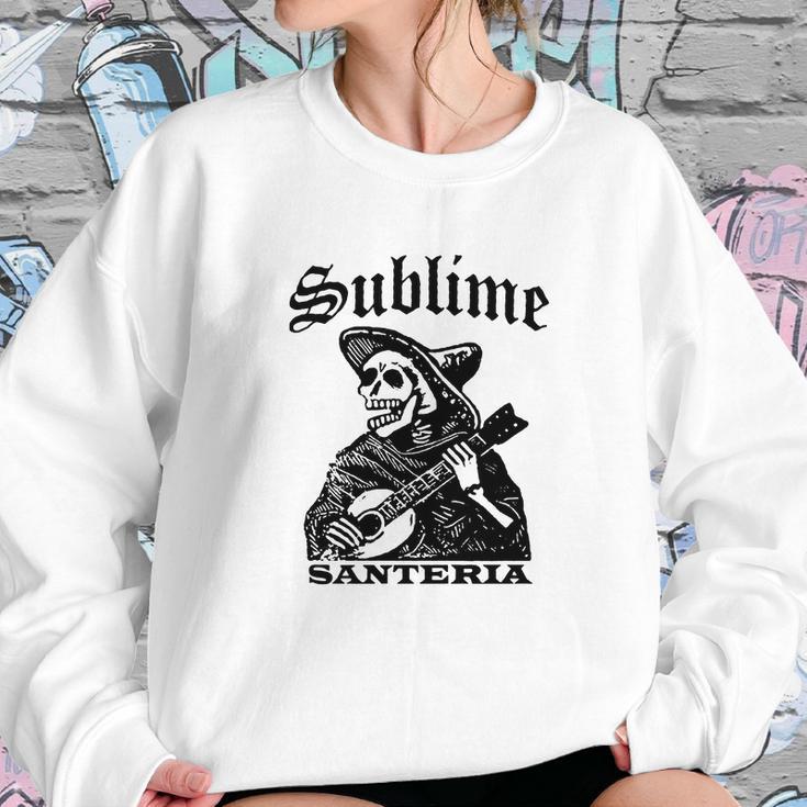 Sublime Santeria Skeleton Sweatshirt Gifts for Her