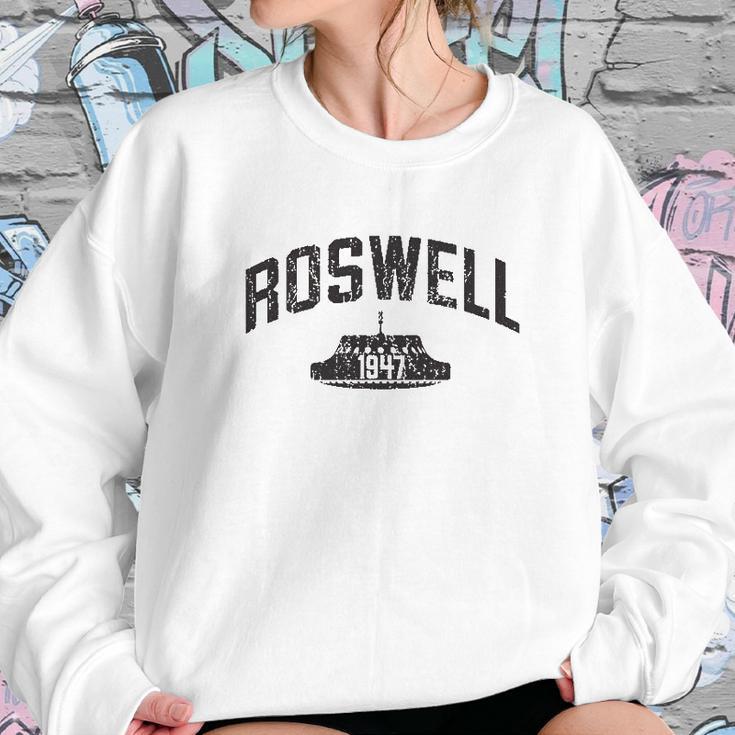 Trunk Candy Roswell Ufo Landing Modern Fit Sweatshirt Gifts for Her